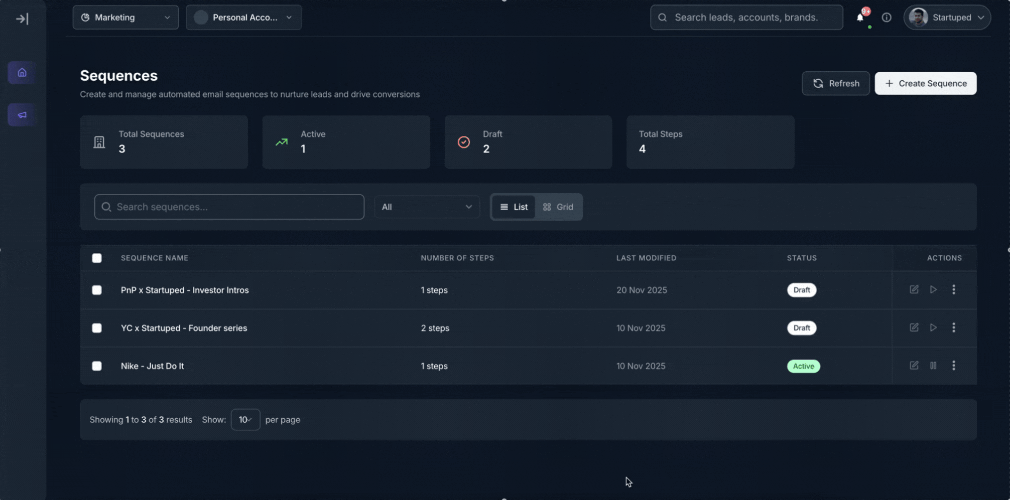 Hyper-Personalized Sequences